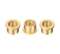 QUARKZMAN 3pcs Douille à Bride, Coussinet à Bride en Bronze Fritté, Douille à Collerette Auto-Lubrifiant 20x26x20mm (Alésage x OD x Longueur) pour Appareil Électrique Électroménager Machine