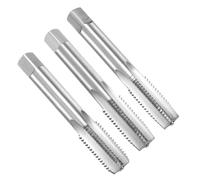 QUARKZMAN 3Pcs Jeu De Tarauds À Main, 11/16"-11UNS Tarauds À Filetage Conique/À Mi-Chemin/De Finition, Kit D'Outils De Taraudage À Main En Acier Rapide