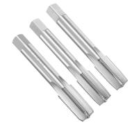 QUARKZMAN 3Pcs Jeu De Tarauds À Main, 5/8"-18UNF Tarauds À Filetage Conique/À Mi-Chemin/De Finition, Kit D'Outils De Taraudage À Main En Acier Rapide