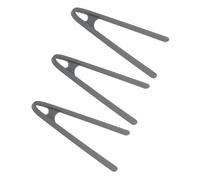QUARKZMAN 3Pcs Mini Pinces En Silicone, 14cm Pinces À Toast Résistantes À La Chaleur Outil De Cuisine Pour Aliments Pinces Anti-Dérapantes Pour Grille-Pain Salade Glaçons Fruits Gris Foncé