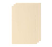 QUARKZMAN 3Pcs Planches De Tilleul 150 X 100 X 3mm Planches De Bois Non Traitées Contreplaqué Pour DIY Artisanat Découpe Laser Avec Surfaces Lisses