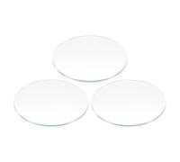 QUARKZMAN 3pcs Verre De Montre Lentille 28.5mm Dia 1.2mm Épaisseur Verre Minéral Ronde Plat Cristal Clair Lentille Remplacement Visage Montre Pièces Pour Watchmaker Repair