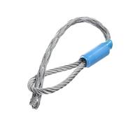 QUARKZMAN 4-10mm Tire-Fil Unique pour Câble - Chaussette Tire-Fil en Acier Galvanisé pour Couvrir les Fils, les Câbles Et les Tubes - Convient pour les Conduits - 1 Pièce