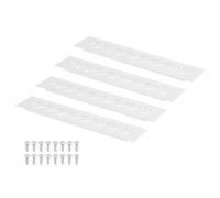 QUARKZMAN 4 Ensembles 9 x 1 Pouce Grille D'Aération Blanc 10 x 2