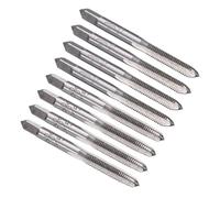 QUARKZMAN 4 Ensembles Tarauds à Main, M5 x 0.8 2B Taraud Métrique Ébaucheur et Intermédiaire à droit en Acier à Outils Allié 10CrSi, Tarauds et filières Durables pour Outil Taraudage Vis