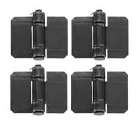 QUARKZMAN 4 Pack Pares Lourdes de Charnières à Souder, 2.76" x 3.74" x 0.17" Charnières à Souder Résistantes à la Corrosion et à la Rouille pour Portes de Remorque