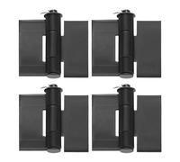 QUARKZMAN 4 Pares De Charnees A Souder Robustes, 3.54" x 4.13" x 0.19" Charniere A Souder Resistante A La Corrosion Et A La Rouille Pour Portes De Remorque