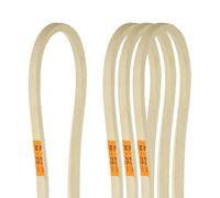 QUARKZMAN 4 Pcs Courroie De Machine À Coudre Industrielle M25 25.5" Circonférence Extérieure en Caoutchouc Courroie Trapézoïdale pour Overlock Buttonhole Waist Pulling Elastic Machine