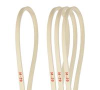 QUARKZMAN 4 Pcs Courroie De Machine À Coudre Industrielle M29 29.5" Circonférence Extérieure Caoutchouc Triangle Courroie Trapézoïdale pour Overlock Buttonhole Waist Pulling Elastic Machine