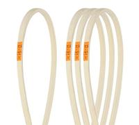 QUARKZMAN 4 Pcs Courroie De Machine À Coudre Industrielle M31 31.5" Circonférence Extérieure Caoutchouc Triangle Courroie Trapézoïdale pour Overlock Buttonhole Waist Pulling Elastic Machine