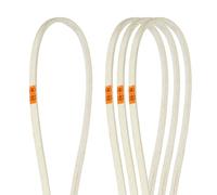 QUARKZMAN 4 Pcs Courroie De Machine À Coudre Industrielle M52 52.5" Circonférence Extérieure Caoutchouc Triangle Courroie Trapézoïdale pour Overlock Buttonhole Waist Pulling Elastic Machine