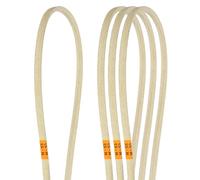 QUARKZMAN 4 Pcs Courroie De Machine À Coudre Industrielle M53 53.5" Circonférence Extérieure Caoutchouc Triangle Courroie Trapézoïdale pour Overlock Buttonhole Waist Pulling Elastic Machine