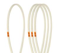 QUARKZMAN 4 Pcs Courroie De Machine À Coudre Industrielle M54 54.5" Circonférence Extérieure en Caoutchouc Courroie Trapézoïdale pour Overlock Buttonhole Waist Pulling Elastic Machine