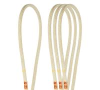 QUARKZMAN 4 Pcs Courroie Industrielle De Machine À Coudre M42 42.5" Circonférence Extérieure Caoutchouc Triangle Courroie Trapézoïdale pour Overlock Boutonnière Taille Tirant.