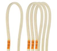 QUARKZMAN 4 Pcs Courroie Industrielle pour Machine À Coudre M24 24.5" Circonférence Extérieure en Caoutchouc Triangle Courroie Trapézoïdale pour Machine Surjeteuse Boutonnière.