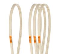 QUARKZMAN 4 Pcs Courroie Industrielle pour Machine À Coudre M34 34.5" Circonférence Extérieure Caoutchouc Triangle Courroie Trapézoïdale pour Overlock Boutonnière Taille Traction.