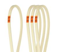 QUARKZMAN 4 Pcs Courroie Industrielle pour Machine À Coudre M35 35.5" Circonférence Extérieure Triangle en Caoutchouc Courroie Trapézoïdale pour Overlock Boutonnière Taille Élastique Machine