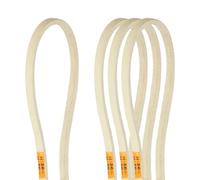 QUARKZMAN 4 Pcs Courroie M26 pour Machine À Coudre Industrielle 26.5" Circonférence Extérieure Courroie Trapézoïdale en Caoutchouc pour Overlock Boutonnière Taille Élastique Machine