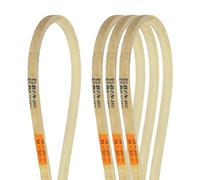 QUARKZMAN 4 Pcs Courroie M30 pour Machine À Coudre Industrielle 30.5" Circonférence Extérieure en Caoutchouc Courroie Trapézoïdale pour Overlock Boutonnière Machine À Tirer.