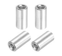 QUARKZMAN 4 Pcs Entretoises Colonne Rondes En Aluminium M3x10mm, Entretoises Filetées Femelle Pour Pièces RC Multirotor DIY FPV Quadcopter (Ton Argenté)