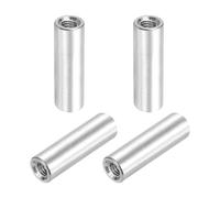 QUARKZMAN 4 Pcs M3x25mm Colonnes D'Espacement En Aluminium Rond Avec Filetage Femelle, Entretoises À Vis Pour Pièces RC Multirotor DIY FPV Quadcopter (Ton Argenté)