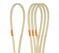 QUARKZMAN 4 Pcs M46 Courroie De Machine À Coudre Industrielle 46.5" Circonférence Extérieure Caoutchouc Triangle Courroie Trapézoïdale pour Overlock Buttonhole Waist Pulling Elastic Machine