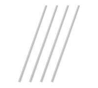 QUARKZMAN 4 Pcs Tige Acier 4.5mm Diamètre HSS Outil pour Barres de Tour 15cm de Long pour Perceuses à Engrenages, Aléseuses, Machines de Tournage, Axes Miniatures, Goupilles Cylindriques