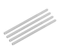 QUARKZMAN 4 Pcs Tige Filetée Entièrement 1/4"-20 UNC Pas de Filetage 254mm de Long en Acier Inoxydable 304 Tiges Filetées à Droite, Goujons de Barre pour Réparation, Bricolage