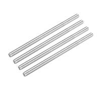 QUARKZMAN 4 Pcs Tige Filetée Entièrement 5/16"-18 UNC Pas de Filetage 130mm de Long en Acier Inoxydable 304 Tiges Filetées à Droite, Goujons de Barre pour Réparation, Bricolage