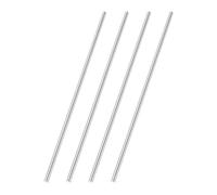 QUARKZMAN 4 Pcs Tige Ronde En Acier Diamètre 3.6mm Barre HSS Pour Tour Outil Longueur 150mm Pour Arbre Engrainage Perceuse Tours Machine Alésage Tournage Miniature Axe Broche Outil
