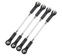 QUARKZMAN 4 Pièces De Tirants Réglables De Lien De Carrossage, 55mm Tige De Tirant De Liaison De Servo De Direction avec Embouts De Tige À Tête Sphérique M3 pour Pièces De Rechange