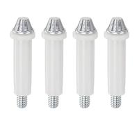 QUARKZMAN 4 Pièces Kit de Pivot de Porte Pliante Réglable pour Porte Pliante de Placard, Porte Accordéon, Porte de Grange