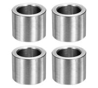 QUARKZMAN 4 Pièces Rondelles Metal, 16mm ID x 24mm OD x 20mm Longueur Rondelles Métalliques non Filetées Douilles Finition Lisse, Entretoises en Acier Inoxydable Convient pour Vis M16