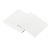 QUARKZMAN 40 feuilles de papier kraft, 15 x 15 cm Feuilles de papier cartonné kraft Découpes de papier cartonné pour fournitures artistiques, origami, création de papier, blanc crème