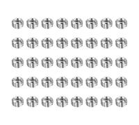 QUARKZMAN 40 Pièces De Récupération De Filetage M10 X 1.5 Mâle Vers M6 X 1 Femelle Filetage 6mm De Long Réducteurs En Acier Inoxydable Écrous Réducteurs Métriques Manchons Auto-Taraudeurs