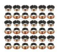 QUARKZMAN 40 pièces Roulement à manchon à bride 15x17x9mm bride 23mm