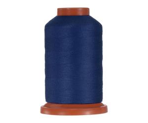 QUARKZMAN 40D/2 Fil à Coudre Domestique pour Couture à la Main Bleu Nuit | Fil de Polyester, 1100 Yards, Cordes pour Vêtements Chaussures Réparation de Sacs Bricolage, Fil à Coudre, Polyester