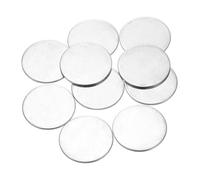 QUARKZMAN 40Pcs Disques en Acier Inoxydable, 30mm de Diamètre, 1.2mm d'Épaisseur en Acier Inoxydable 304 Feuille Ronde Plate Ronde pour l'Estampage du Métal et la Fabrication de Bijoux