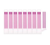 QUARKZMAN 48 Pièces Mine Crayon Chantier, 2.8mm Crayon de Chantier, Recharges de Crayons de Charpentier, Mines de Crayons de Menuisier, outils pour le marquage architectural (Rose)