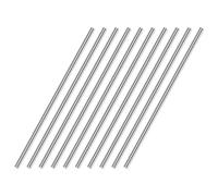 QUARKZMAN 4mm x 450mm 304 Inox Acier Solide Rond Tige pour DIY Artisanat - 12pcs