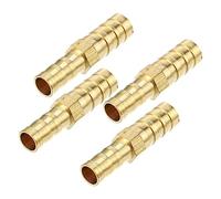 QUARKZMAN 4pcs 10mm - 8mm Droit Forme Barb Laiton Tuyau Raccord Connecteur