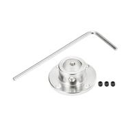 QUARKZMAN 4Pcs 12mm Raccords à Bride pour Coupleur d'Axe d'Arbre pour Moteurs Connecteurs de Couplage à Bride Accessoire Coupleur Modèle Guide avec Mini Clé Hexagonale et Vis de Fixation