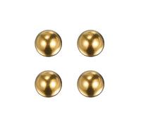 QUARKZMAN 4pcs 15mm Précision Solide Laiton Roulement Balles pour Roulements Vannes Décoration