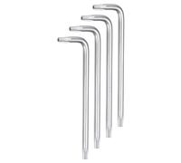 QUARKZMAN 4Pcs Clés en Étoile Torx à Tête Creuse T10, en Acier au Chrome-Vanadium, Outil à Main pour Réparations Automobiles/Domestiques