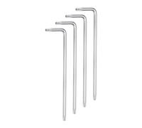 QUARKZMAN 4Pcs Clés Torx T15 à Tête Étoilée, Long Bras en L, Clé à Six Pans en Acier au Chrome-Vanadium, Outil à Main pour Réparations Automobiles/Domestiques