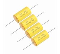 QUARKZMAN 4Pcs Condensateur De Division De Fréquence 12uf, 250V Axial Condensateur Audio Pour Haut-Parleur Crossover MKP Film Capacitor