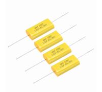 QUARKZMAN 4Pcs Condensateur De Division De Fréquence 3.3uF, 250V Condensateur Audio Pour Haut-Parleur Non Polaire MKP Film Polypropylène