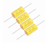 QUARKZMAN 4Pcs Condensateur De Division De Fréquence 5.6uf, 250V Condensateur Audio Axial Pour Réseau Crossover MKP Film Capacitor