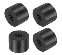 QUARKZMAN 4pcs Entretoises en Caoutchouc, Rondelle Plate Rondes Anti-Vibration, Joint Grommets Amortisseur pour Connexions Électriques Réparation Voiture, 50x18x35mm (OD x ID x Hauteur)