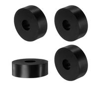 QUARKZMAN 4pcs Entretoises en Caoutchouc, Rondelles Épaises, Amortisseur Anti-Vibration pour Connexions Électriques Réparation Automobiles Appareils Voiture, 80mm OD x 26mm ID x 30mm Hauteur